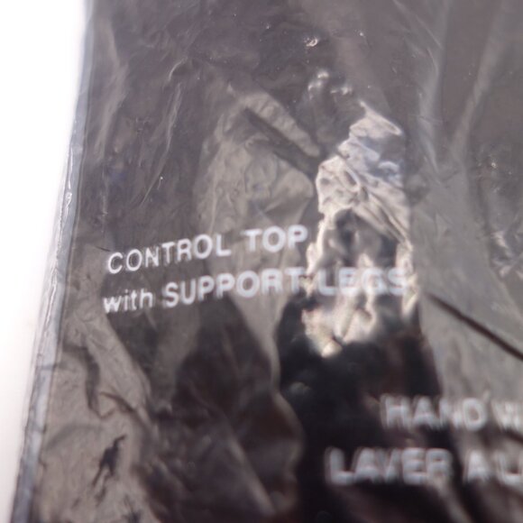 Vintage 1987 ENCHANTRESS X-TALL-MOCHA Cotton-Lined Gusset Pantyhose - Picture 7 of 10